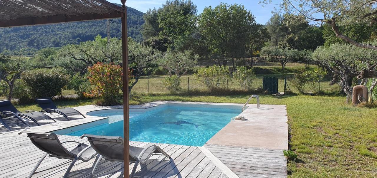 Le Mas Des Oliviers Puget-Ville Luaran gambar